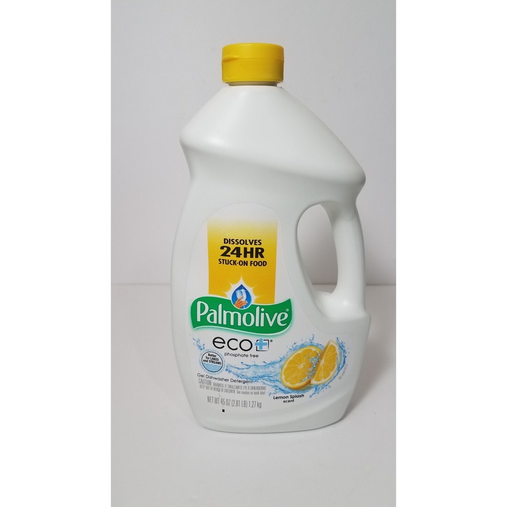 Palmolive Eco Dishwasher Detergent‎ Gel Lemon Splash 45 oz NEW